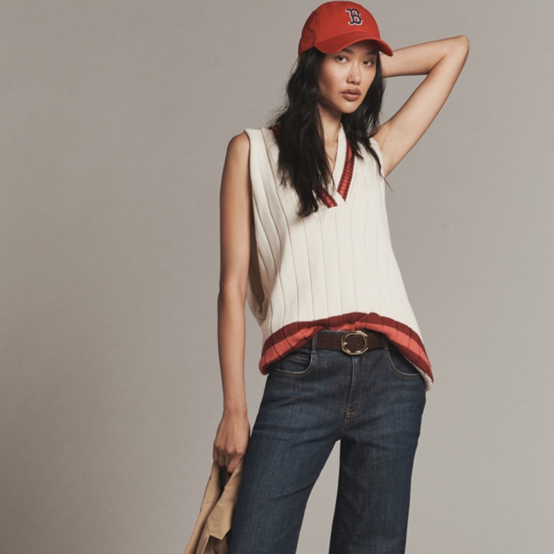 The Edie Mid-Rise Straight-Leg Jeans