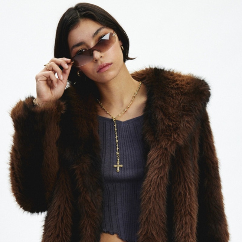 Yavonne Faux Fur Coat