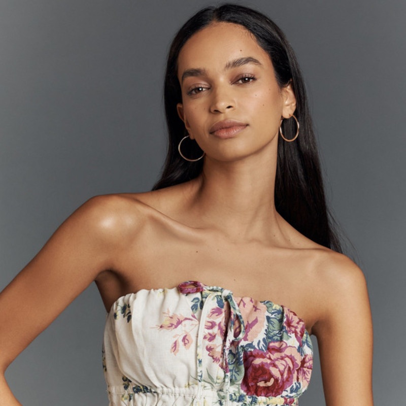 The Somerset Strapless Blouse