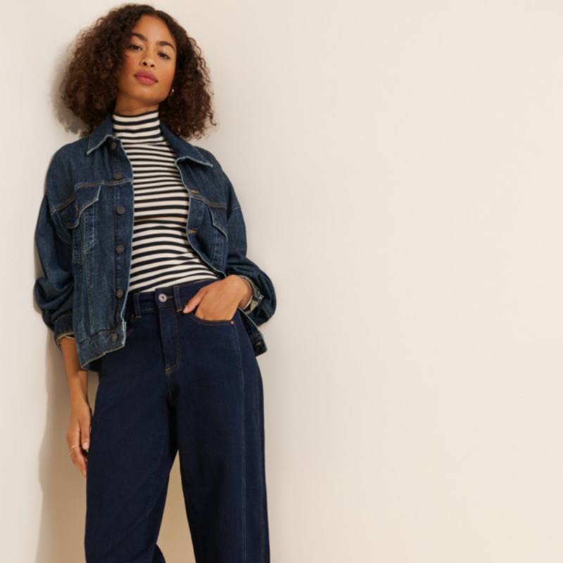 Dakota High-Rise Tapered Ankle Jeans