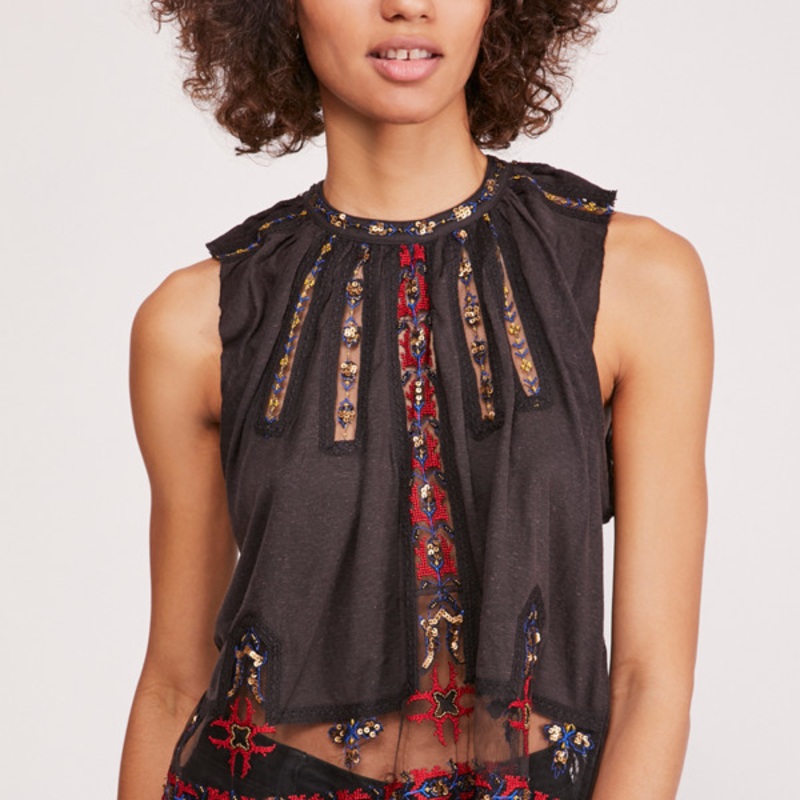 Morocco Embellished Tank