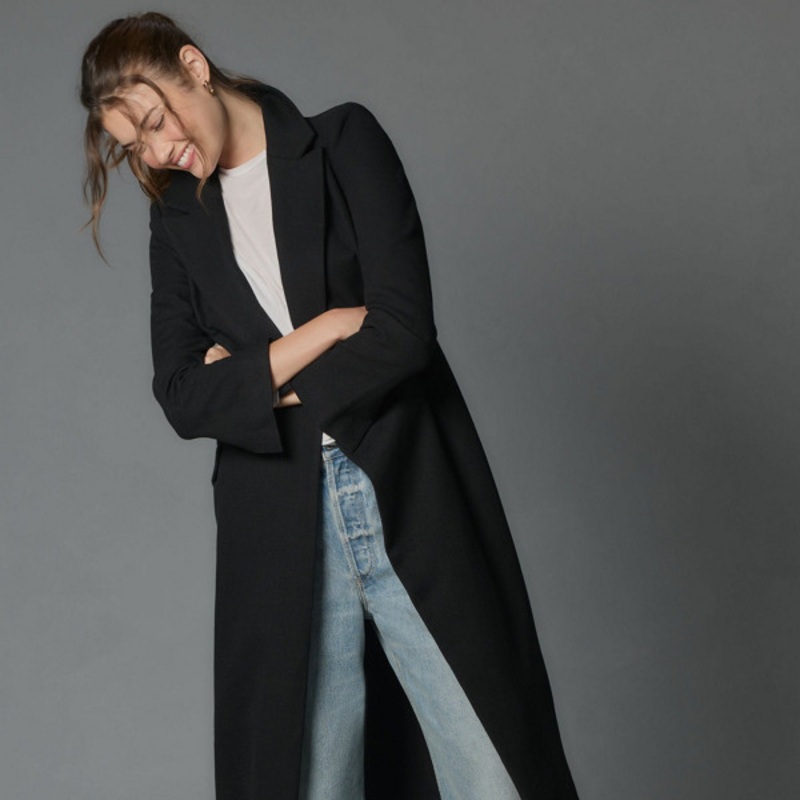 Hourglass Longline Coat