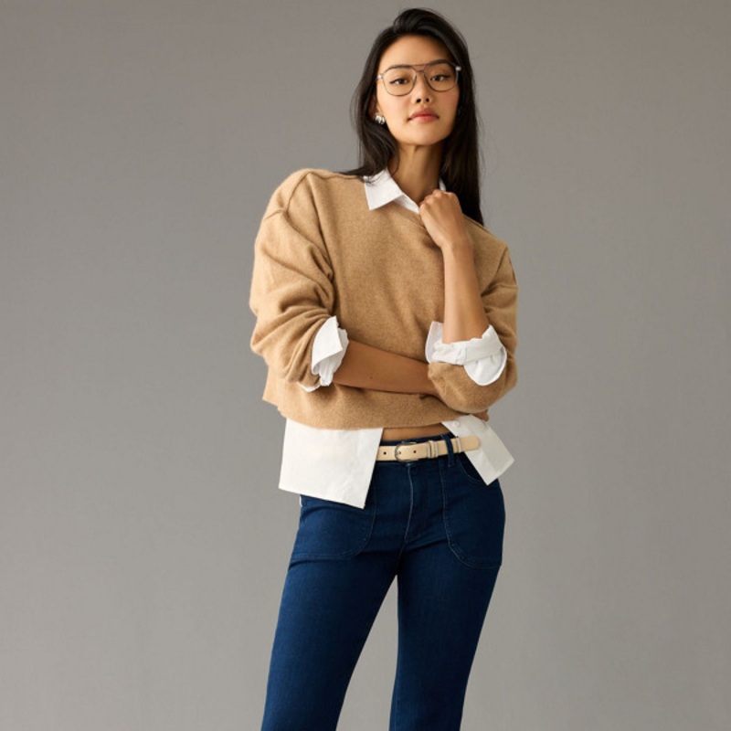 The Icon Low-Rise Flare Jeans