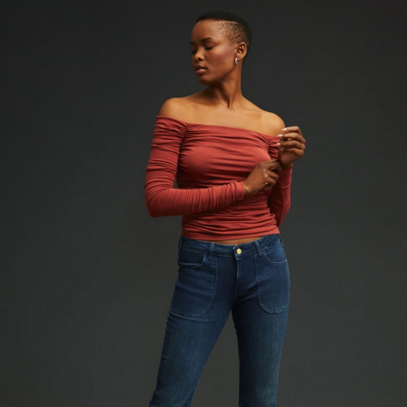 The Icon Mid-Rise Flare Jeans