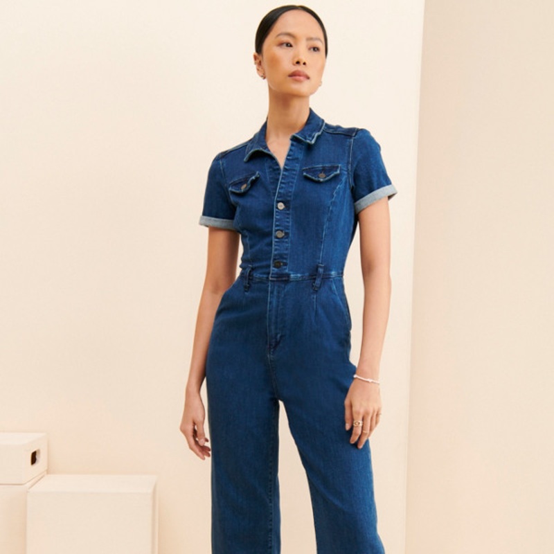Anessa Denim Coveralls