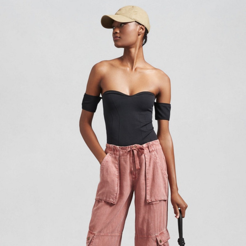 Beach Cargo Wide Leg Pants