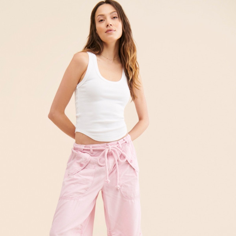 Big Blooms Parachute Pants