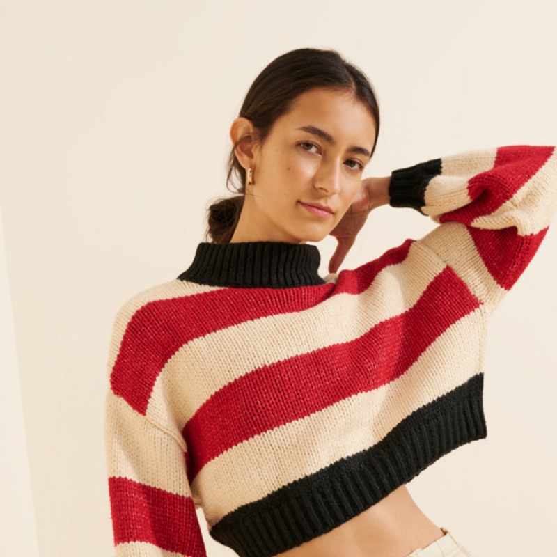 Bellamy Crop Pullover Sweater