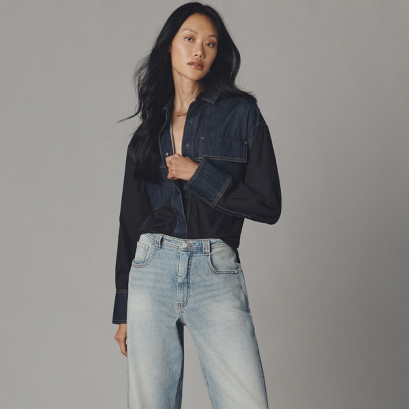 The Jules Mid-Rise Relaxed Straight-Leg Jeans