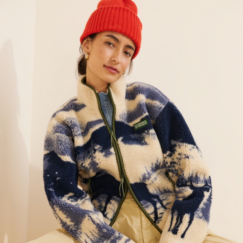 Acadia Moose Full-Zip High Pile Fleece Jacket