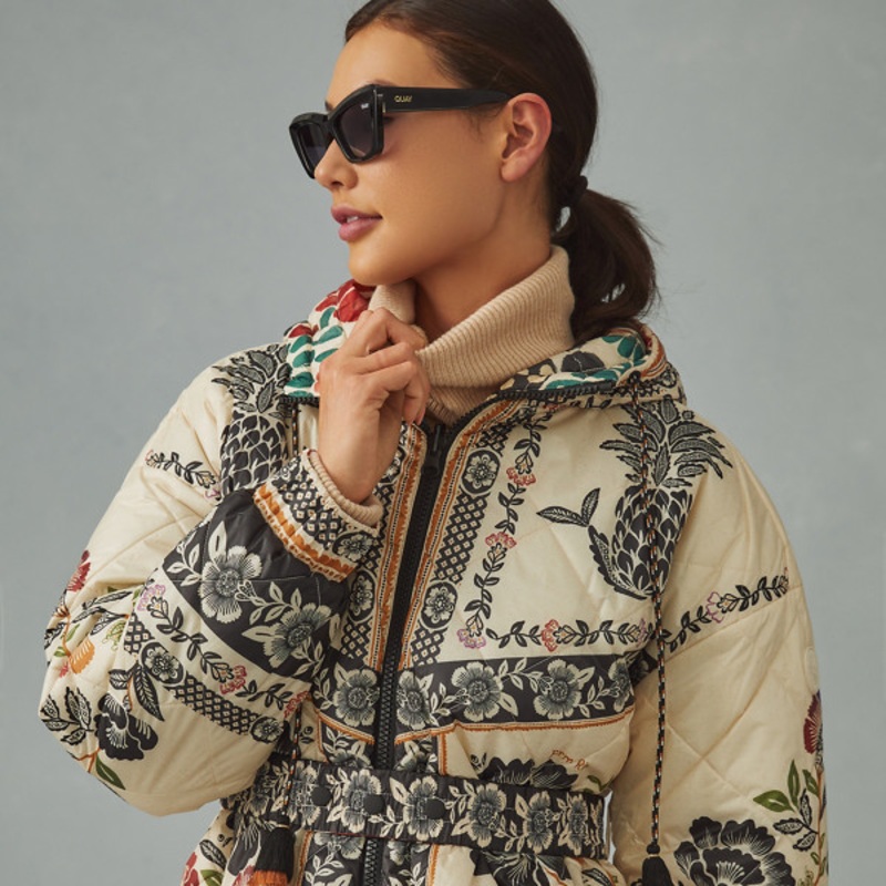 Romantic Garden Puffer Jacket