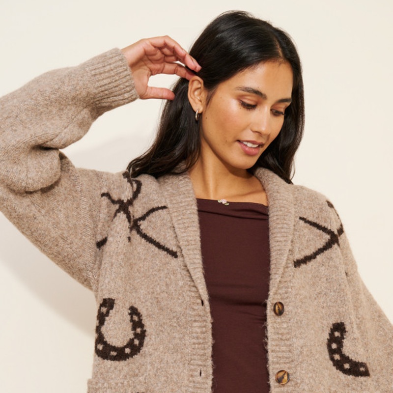 Wild Horses Cardigan Sweater