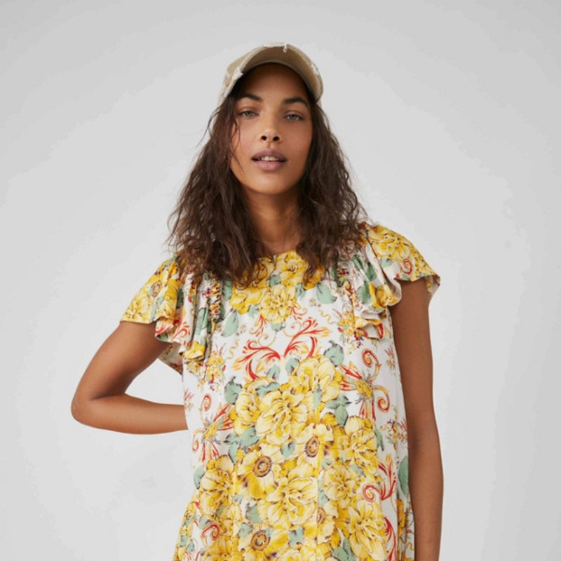 Yara Printed Mini Dress