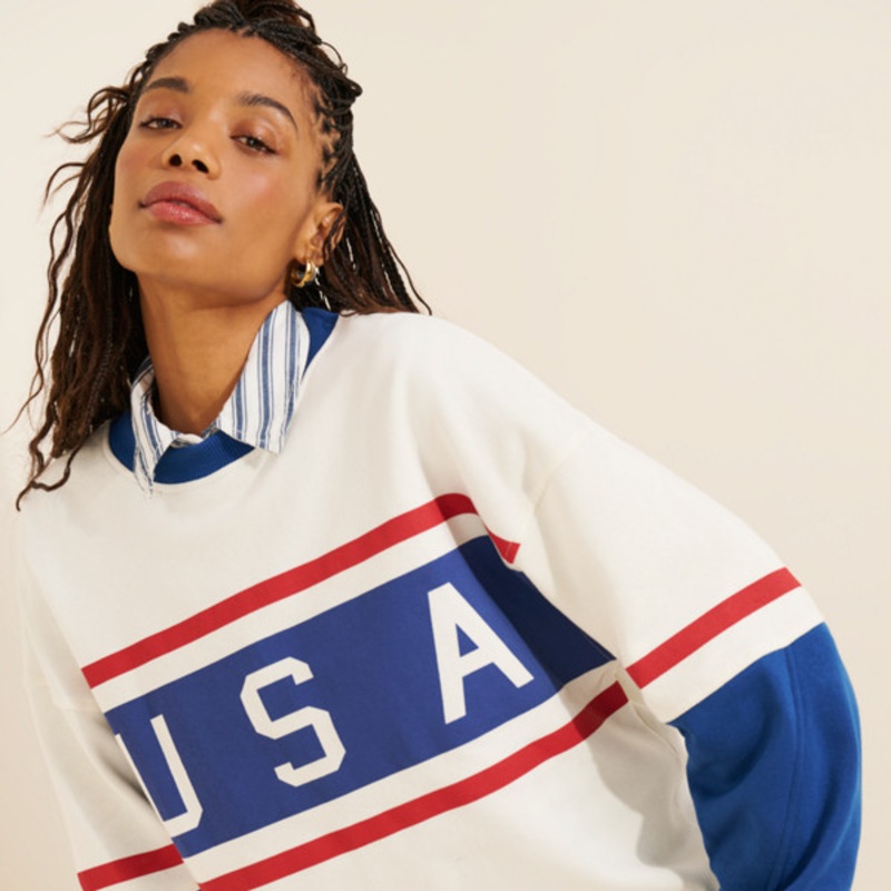 USA Panel Sweatshirt