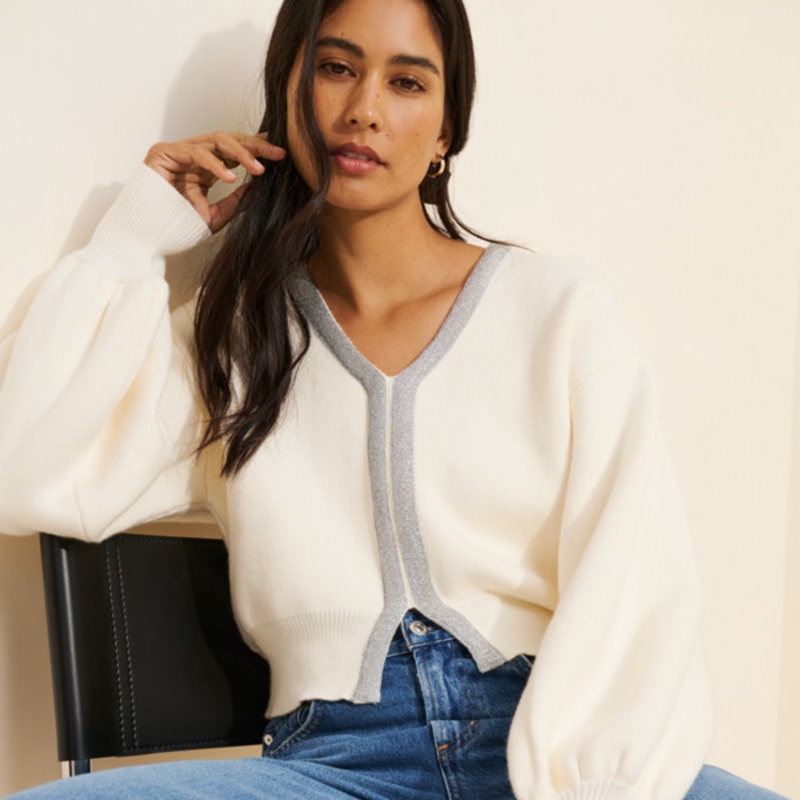 Yani Metallic Pullover