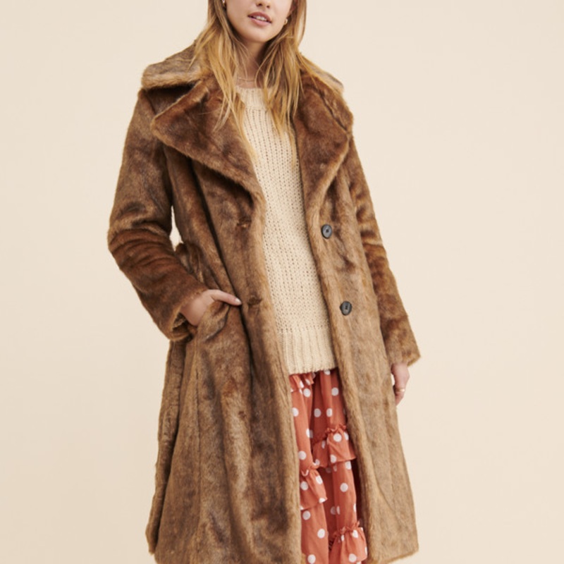 Luxe Faux Fur Coat
