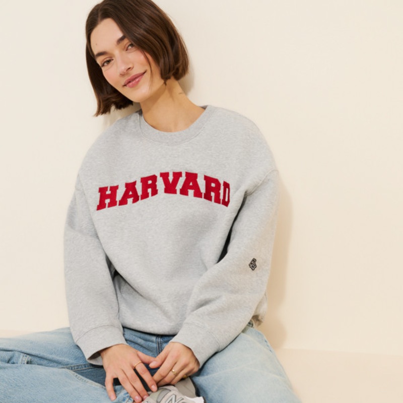 Harvard University Offside Crewneck Sweatshirt