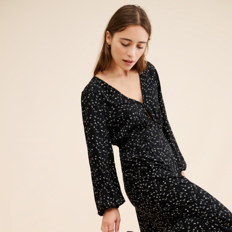 Raven Long Sleeve Jumpsuit