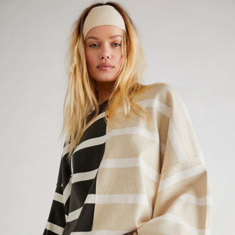 Uptown Stripe Pullover
