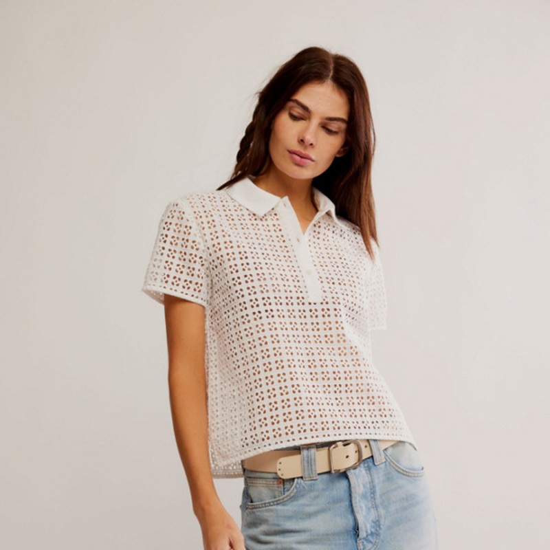 Anna Eyelet Top