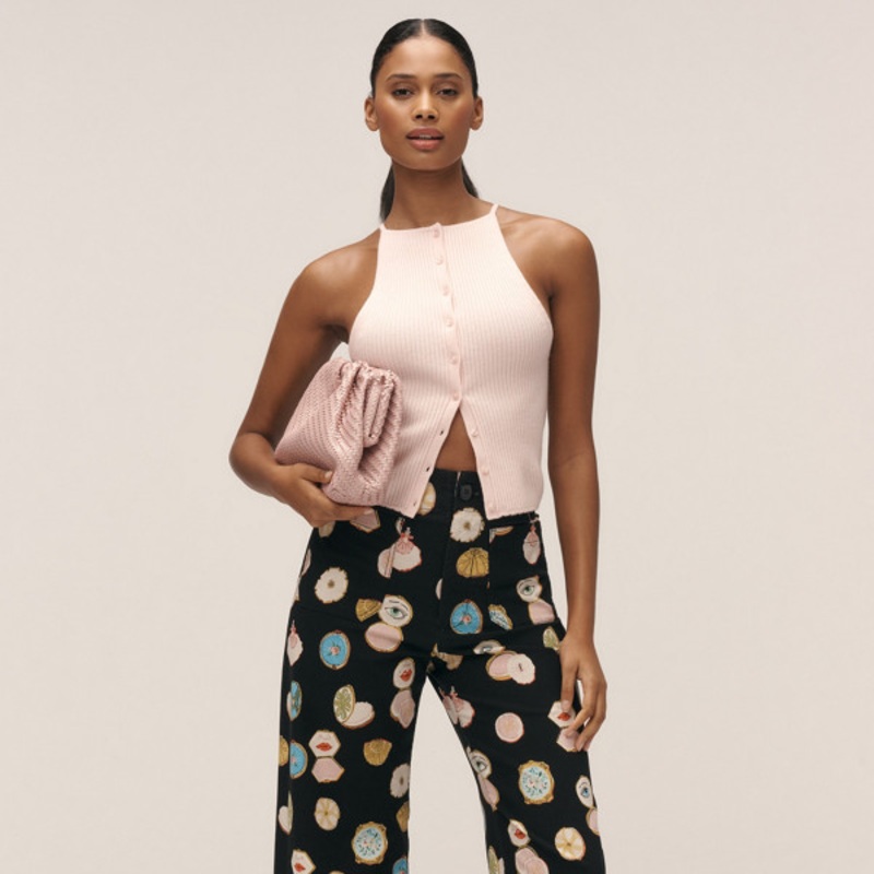 The Colette Crop Wide-Leg Pants: Danielle Kroll Edition