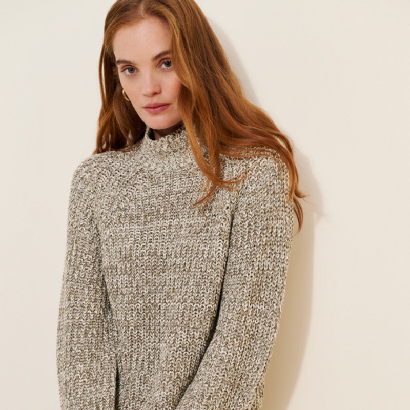 Vernon Marl Mockneck Sweater