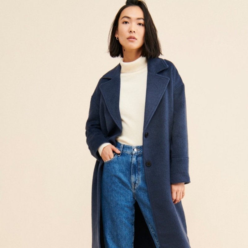 Bryce Oversized Brushed Coat