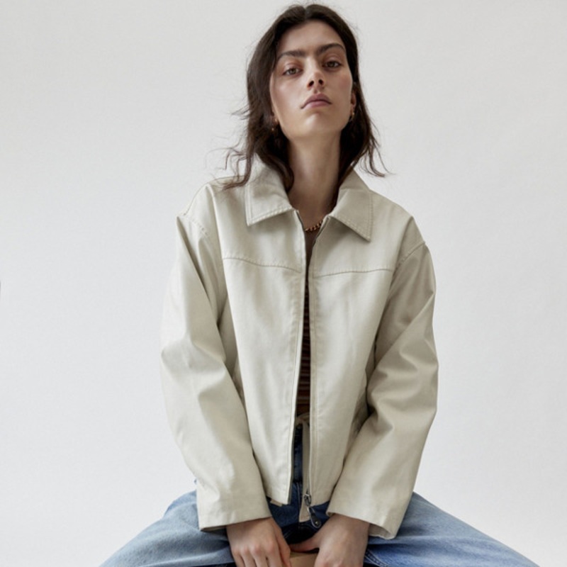 Sasha Vegan Leather Car Jacket