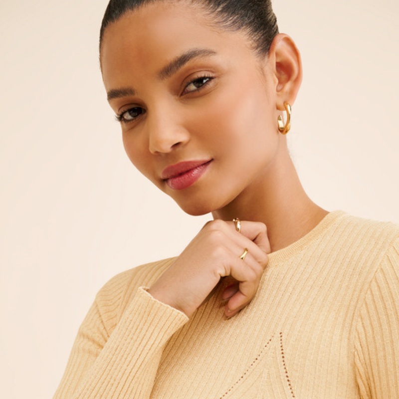 Audrey Knit Crop Top