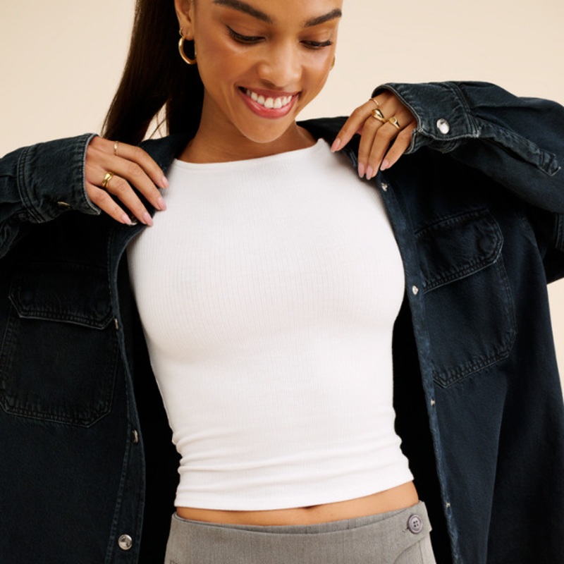 Carwita Panel Wrap Mini Skirt