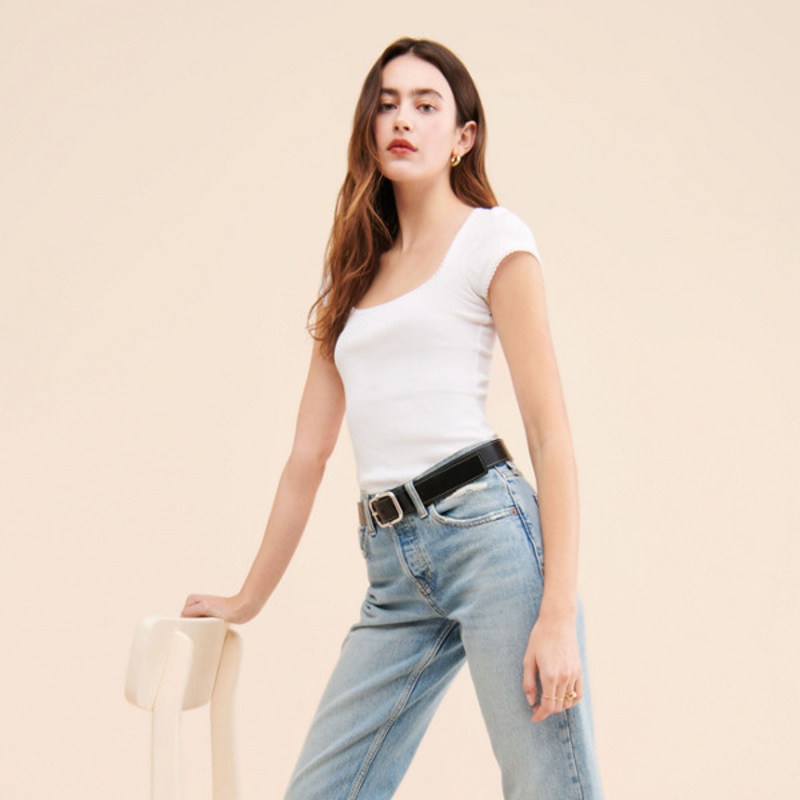 Easy Straight Leg Jeans