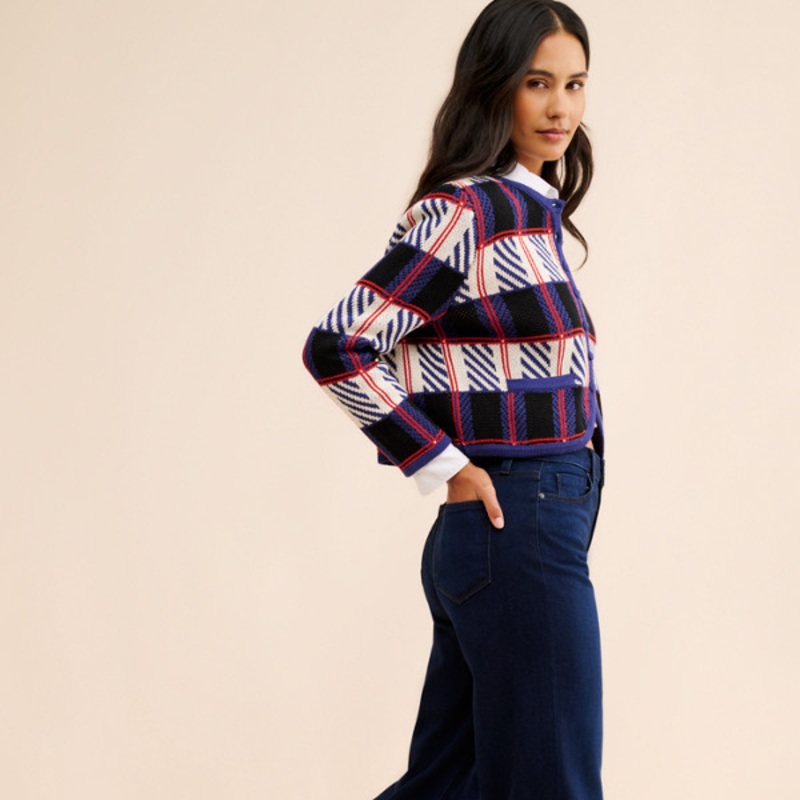 Anessa Cropped Wide Leg Jeans