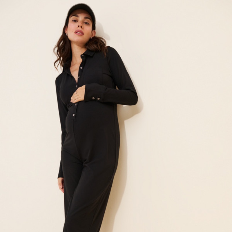 Maternity The Bodyflex Bombshell Nursing Jumpsuit