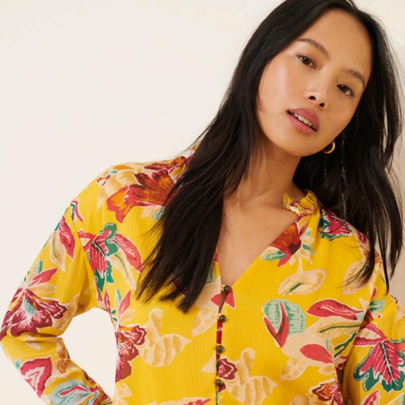 Tavi Buttoned Blouse