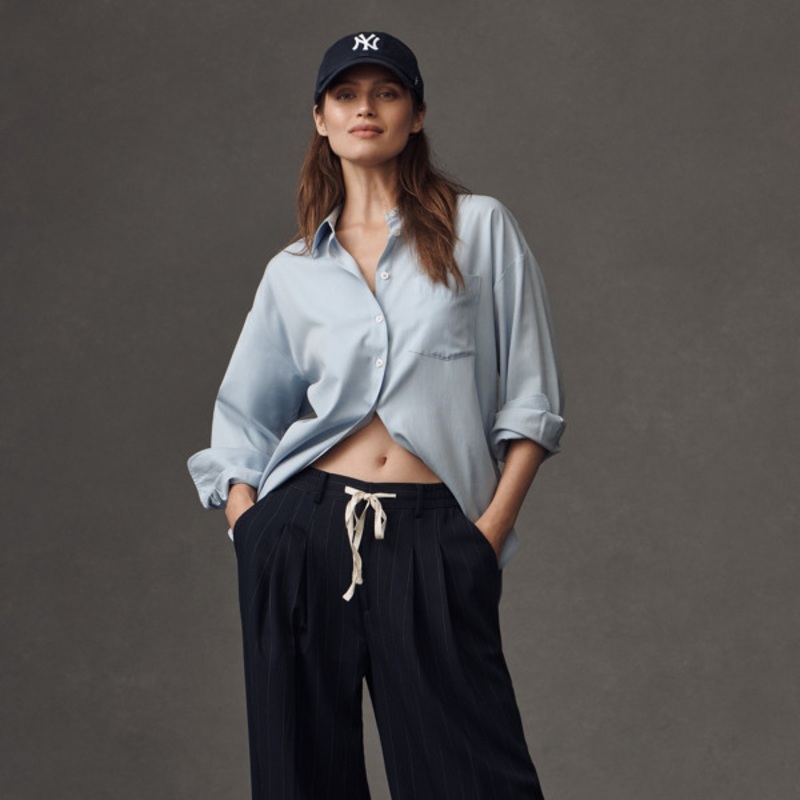The Avery Pleated Trousers: Tie-Front Edition