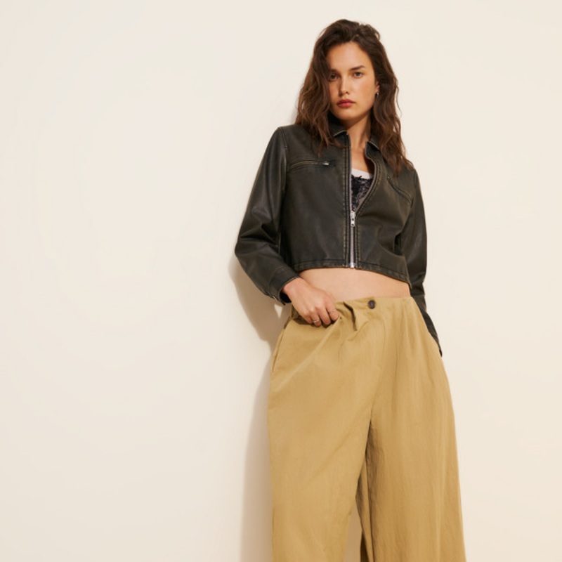 Wide Pleat Pants