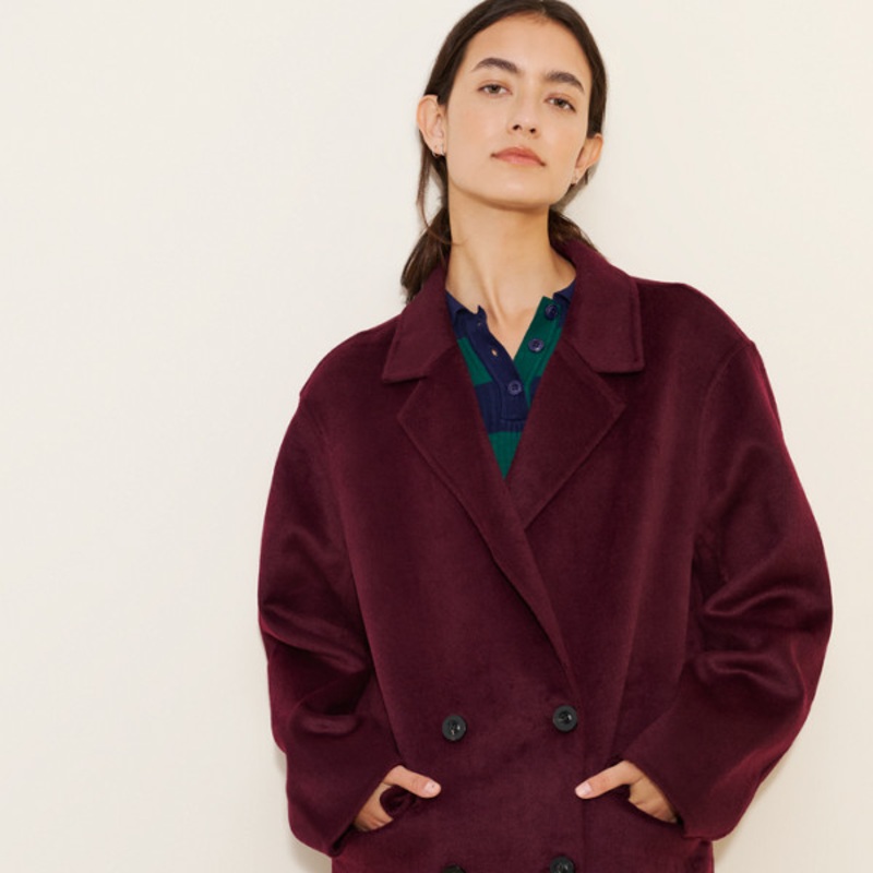 Bowie Wool Blend Longline Coat