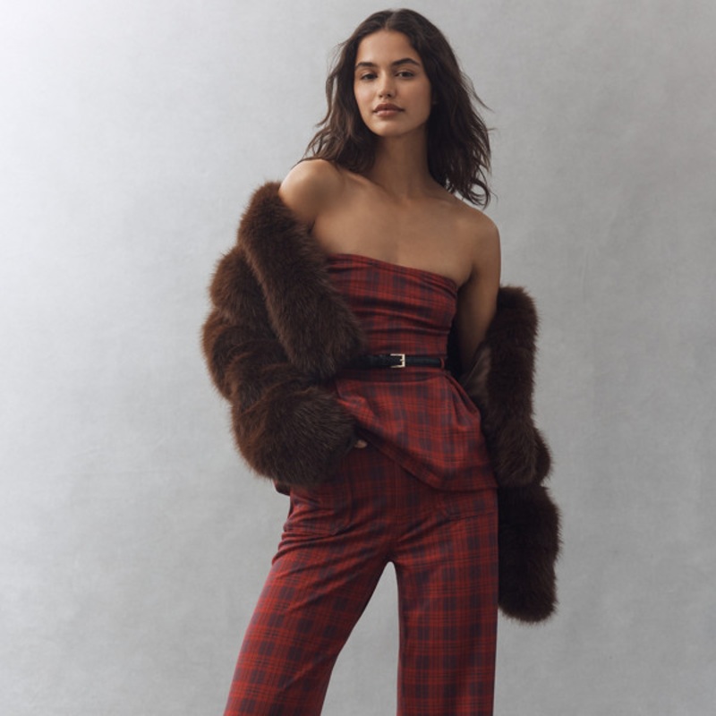 The Colette Full-Length Tartan Plaid Pants