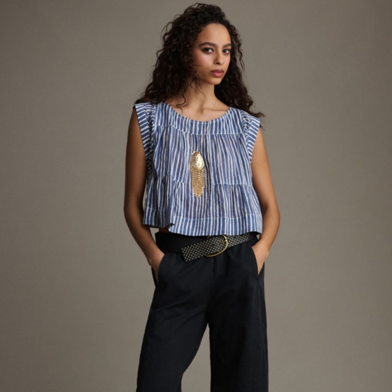 The Izzie Relaxed Pull-On Barrel Pants