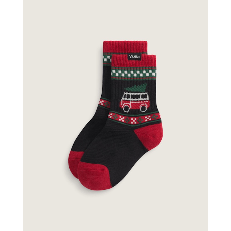 Toddler Winter Family Trip Crew Socks