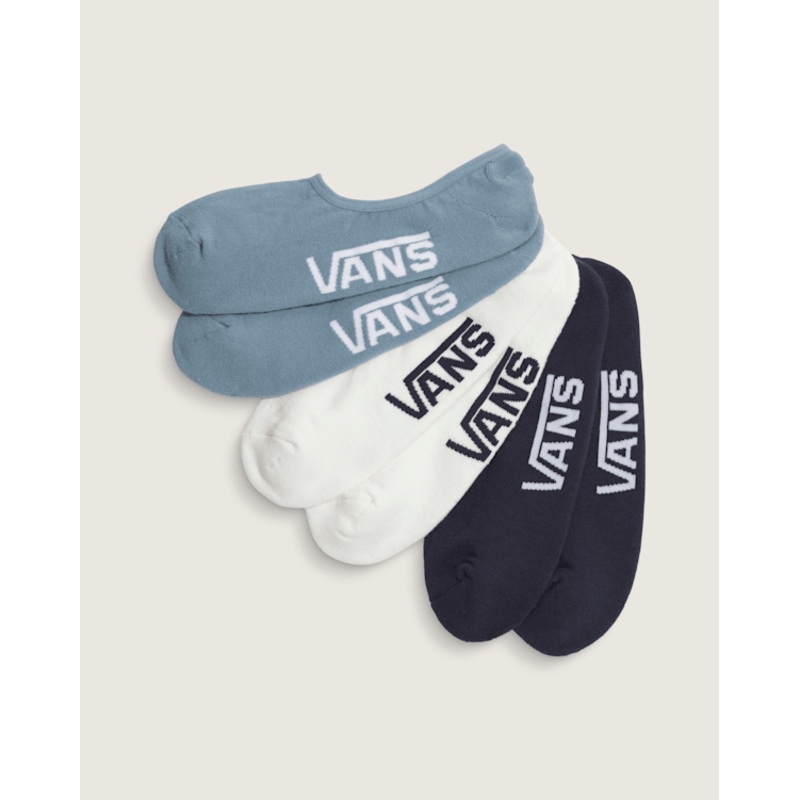 Classic No Show Socks 3-Pack