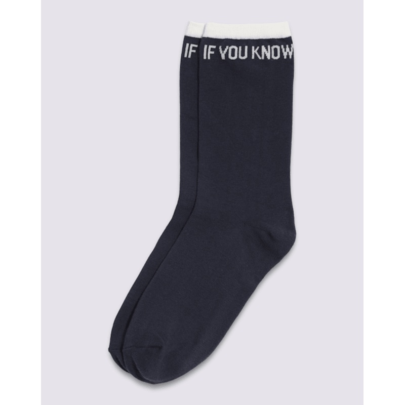 Ticker Crew Socks