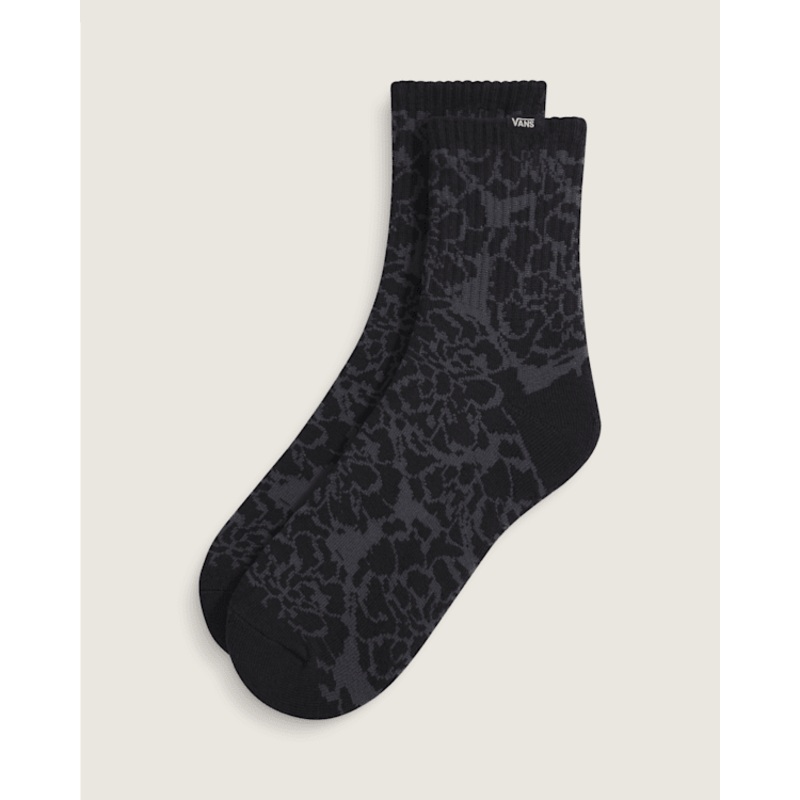 Dia de los Muertos Colibri Floral Crew Socks
