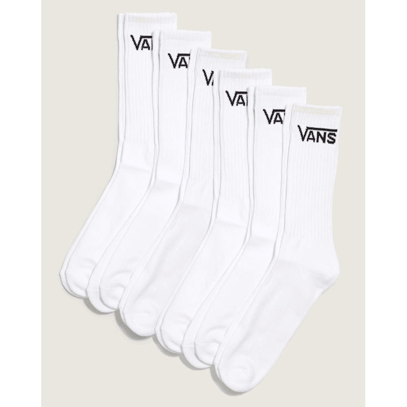Classic Crew Socks 6-Pack