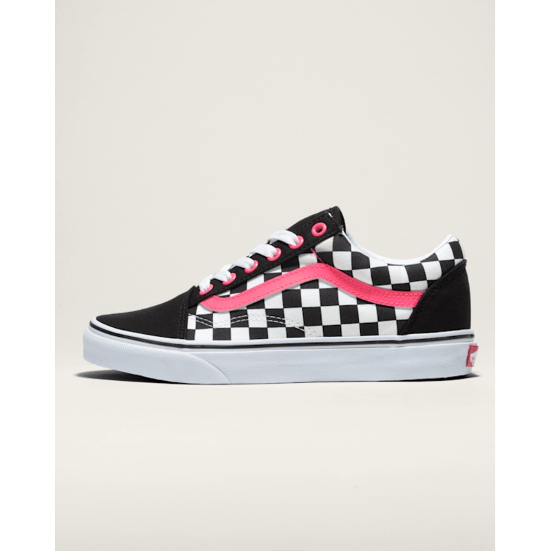 Customs Old Skool Checkerboard Wide Shoe