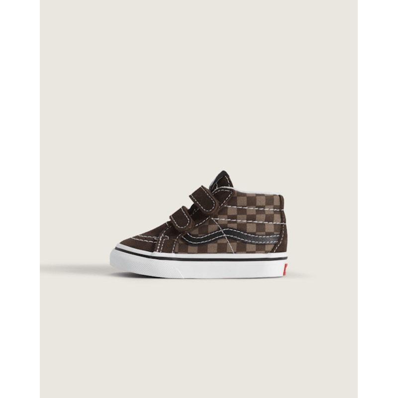 Toddler Sk8-Mid V Checkerboard Shoe