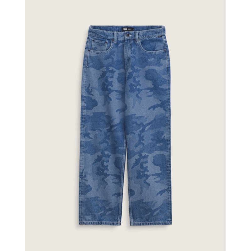 Check-5 Loose Denim Pants