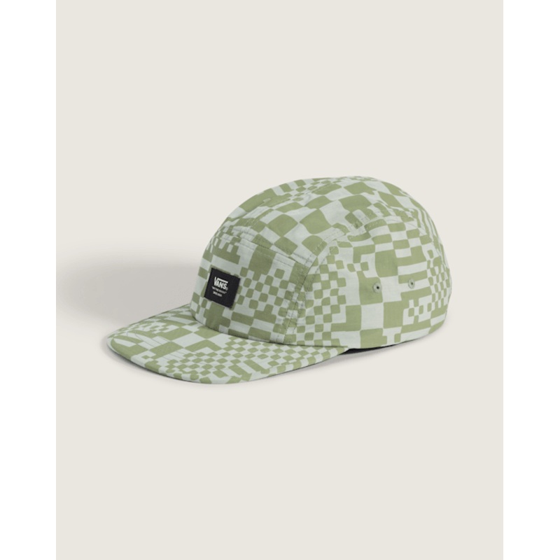 Checkerboard Mash Up Camper Hat