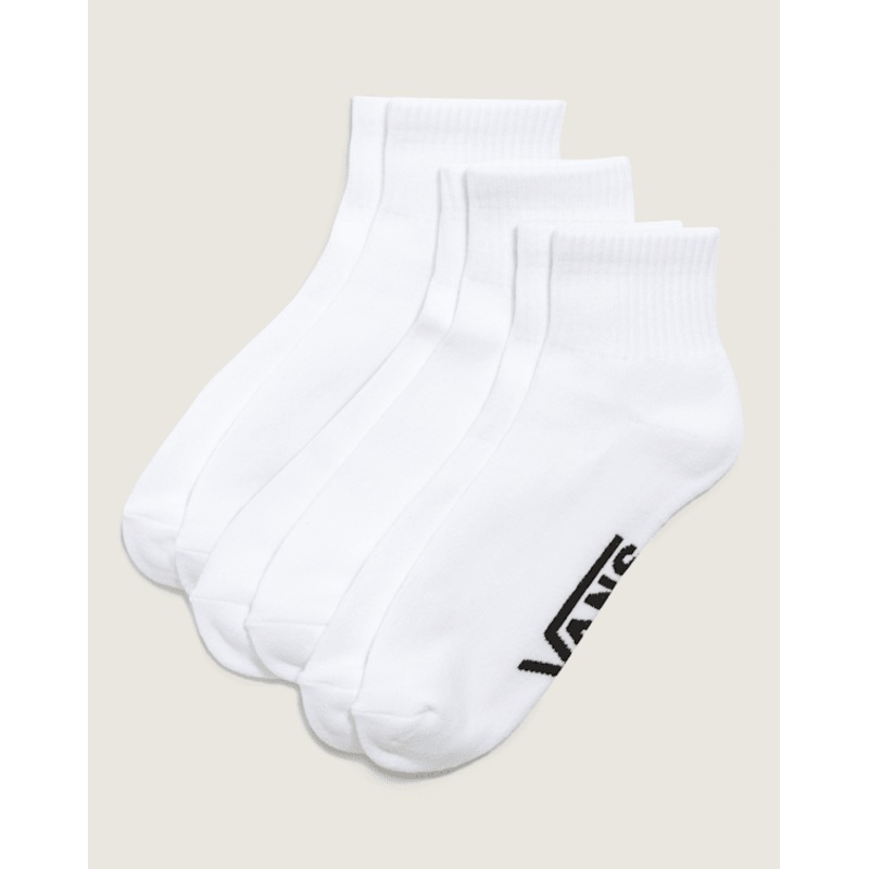 Classic Quarter Crew Socks 3-Pack