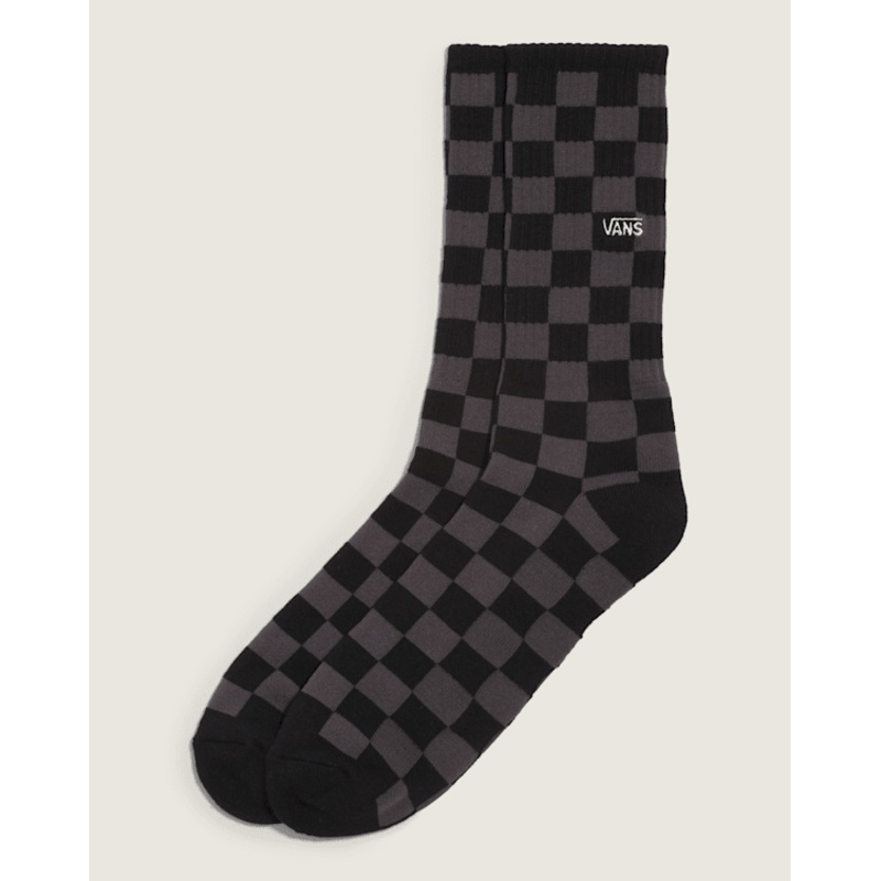 Checkerboard Crew Socks